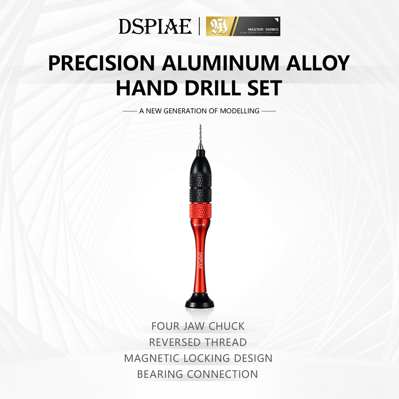 DSPIAE - AT-SHD Precision Aluminum Alloy Hand Drill Set.