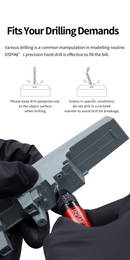 DSPIAE - AT-VHDS Aluminum Alloy Hand Drill Combo Set