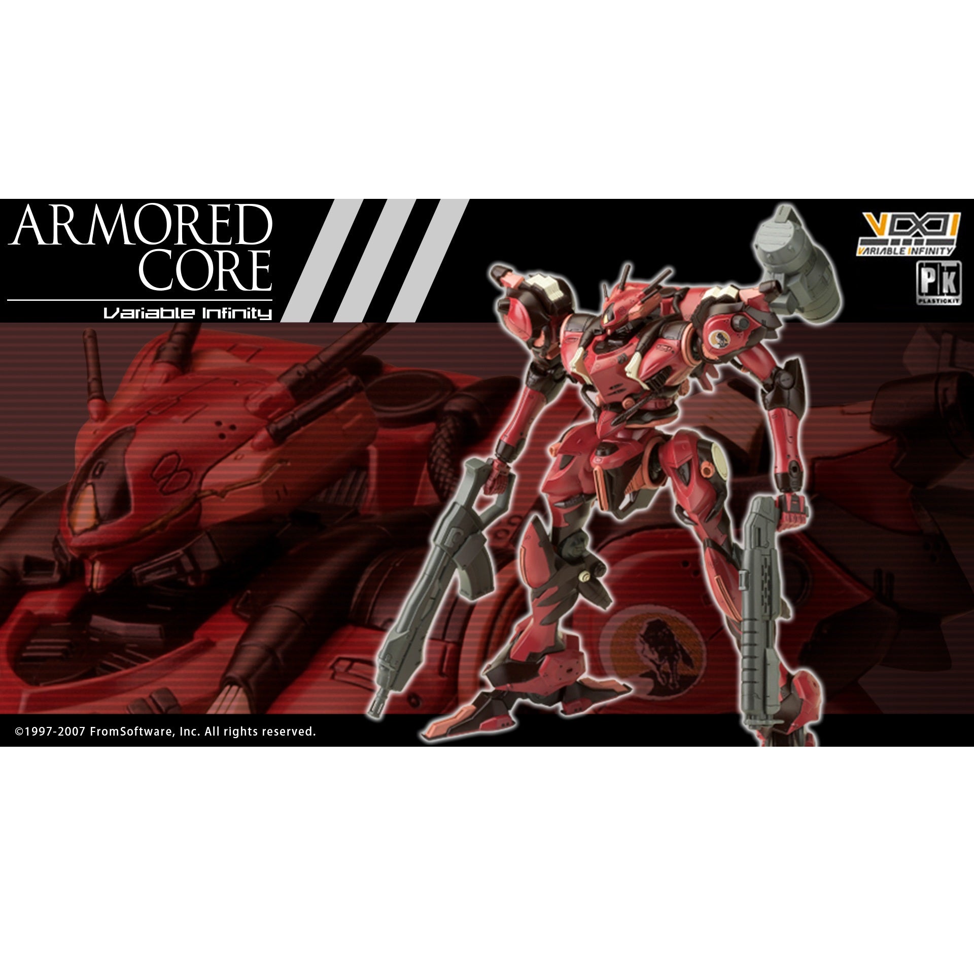 *BOX DAMAGED* Armored Core: Verdict Day R.I.P.3 1/72 Scale Plastic Model Kit