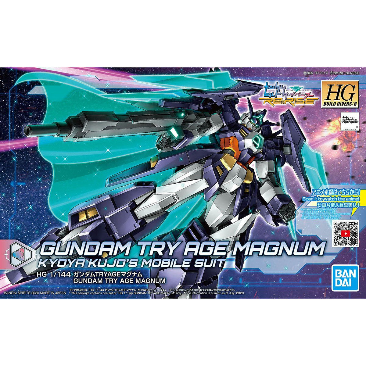 HGBD:R 1/144 #27 Gundam Try Age Magnum