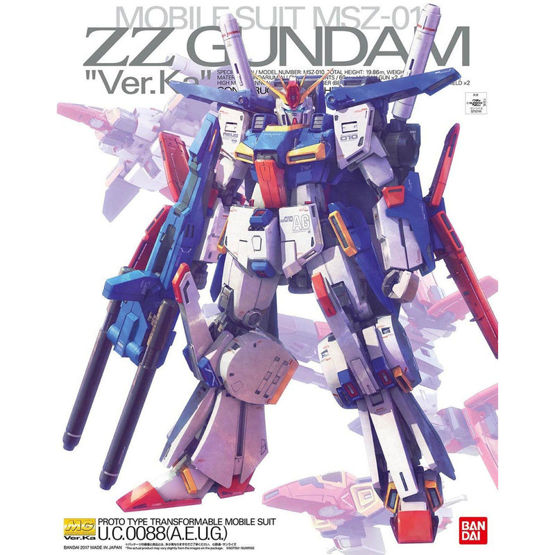 MG 1/100 ZZ Gundam Ver Ka