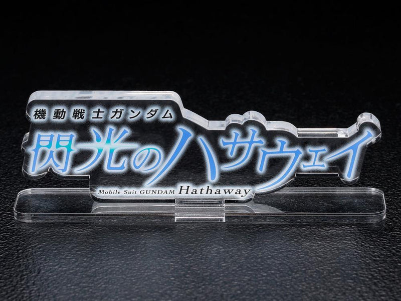 Bandai Logo Display Hathaway's Flash (Clear)