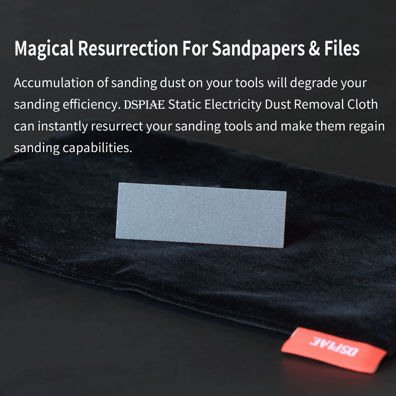 DSPIAE - DC-25 Electrostatic Dust Removal Cloth for Sanding Residues