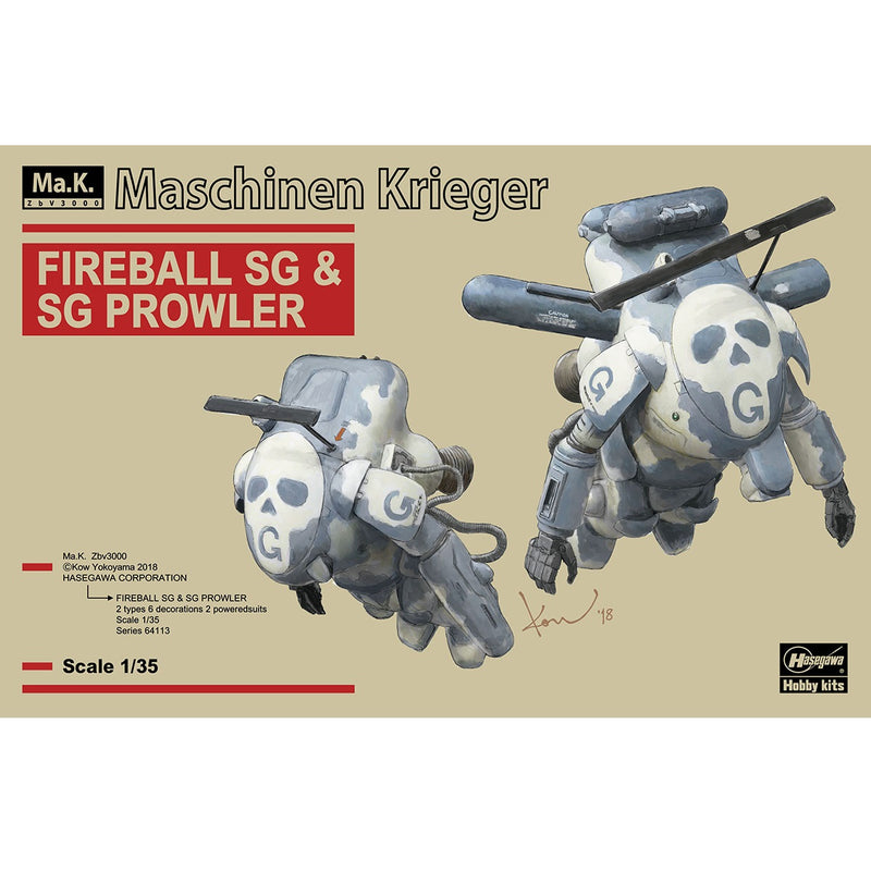1/35 Maschinen Krieger "Fireball SG & SG Prowler"