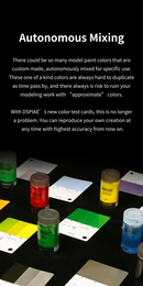DSPIAE - CC-01 Model Paint Color Test Card