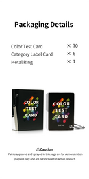 DSPIAE - CC-01 Model Paint Color Test Card