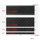DSPIAE - CB Carbon Fiber Flat Sanding Boards (4 Options)