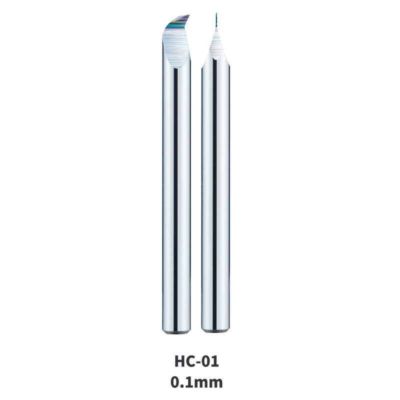 DSPIAE - HC Tungsten Steel Hook Broach (10 Sizes)