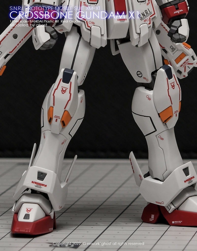 G-REWORK - Custom Decal - [RG] Crossbone Gundam X1