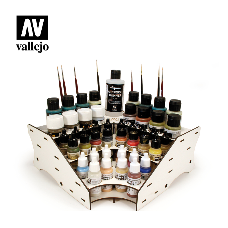 Vallejo Wall Mounted Paint Display (17ml)