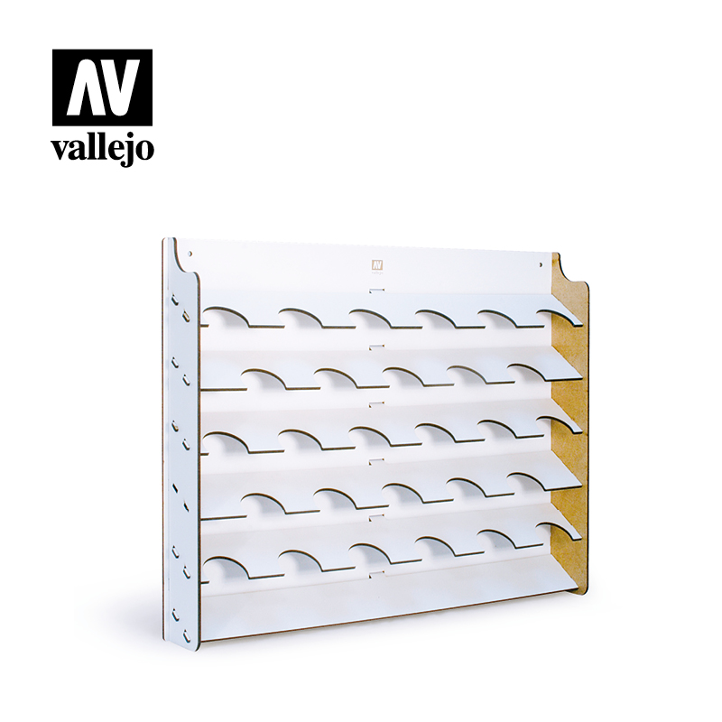 Vallejo Wall Mounted Paint Display, 28bot 35/60ml