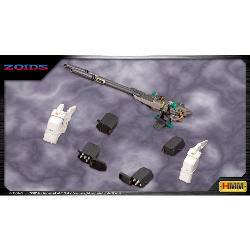 PRE-ORDER: Zoids 1/72 Customize Parts Dual Sniper Rifle & AZ Five Launch Missile System Set
