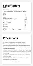 DSPIAE - ES-A Reciprocating Sander