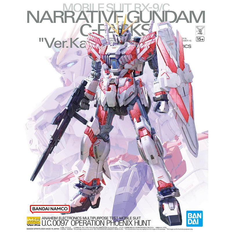 MG 1/100 Narrative Gundam C-Packs (Ver. Ka)