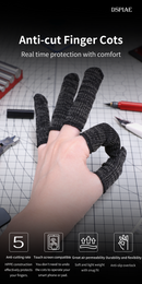 DSPIAE - CF-01 HPPE Anti-Cut Finger Cots (6pc)