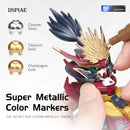 DSPIAE - MKS Super Metallic Markers (3 Options + Refill)