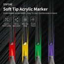 DSPIAE - MK/MKF Soft Tipped Markers (Basic and Fluorescent, 18 Colors)
