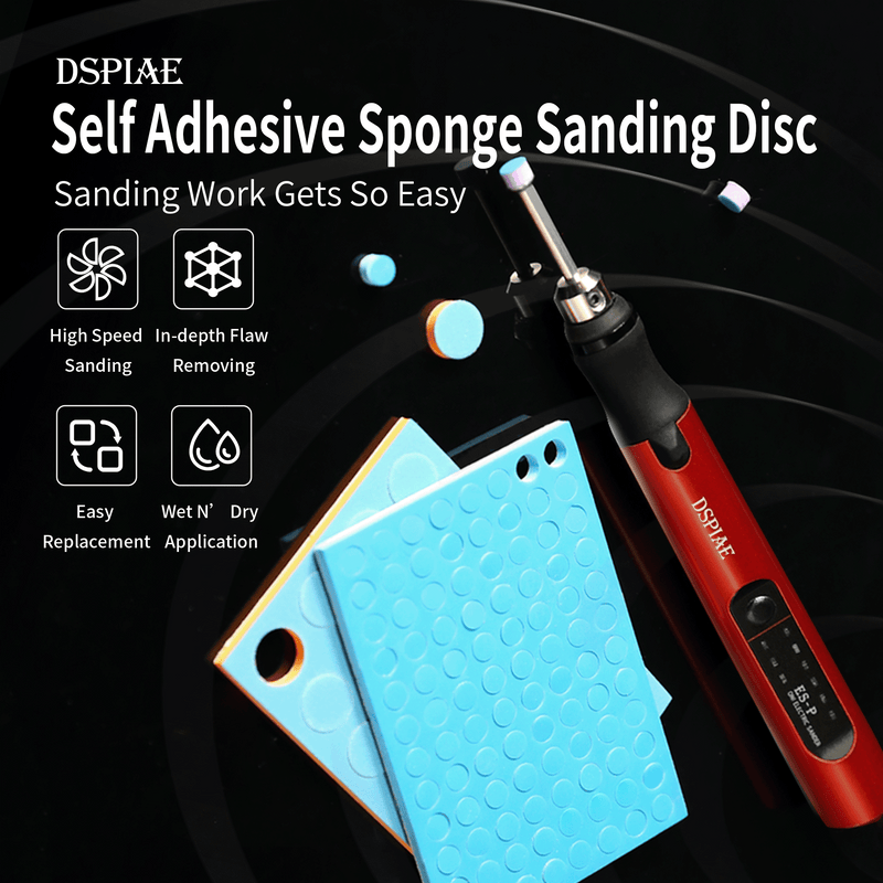 DSPIAE - SS-C Adhesive Sponge Sanding Discs (12 Options)