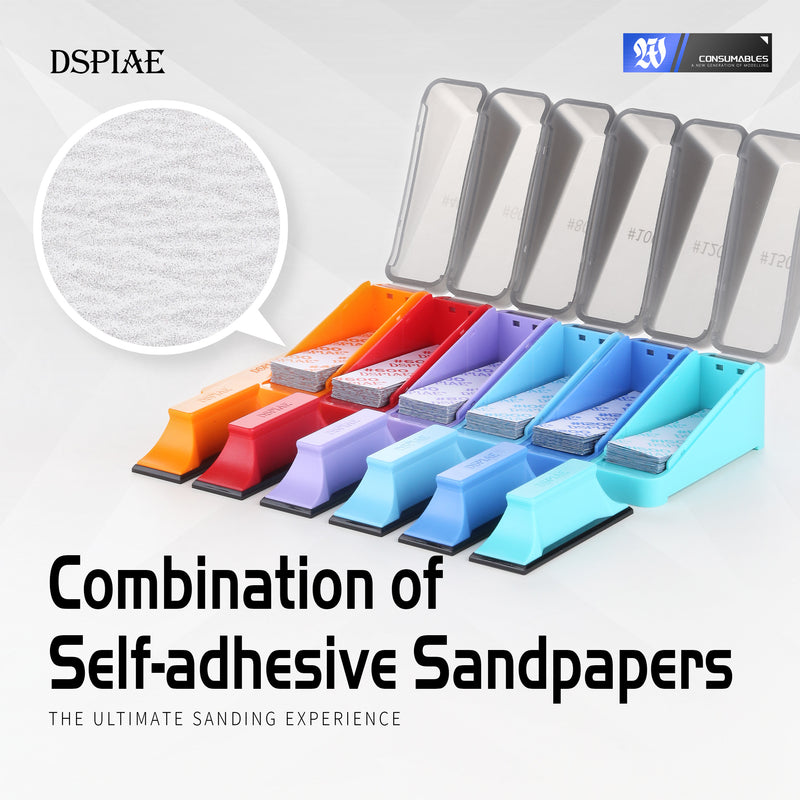 DSPIAE - XSP Composite Adhesive Sandpaper Set