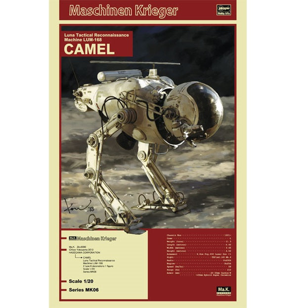 1:20 Luna Tactical Reconnaissance Machine LUM-168 Camel