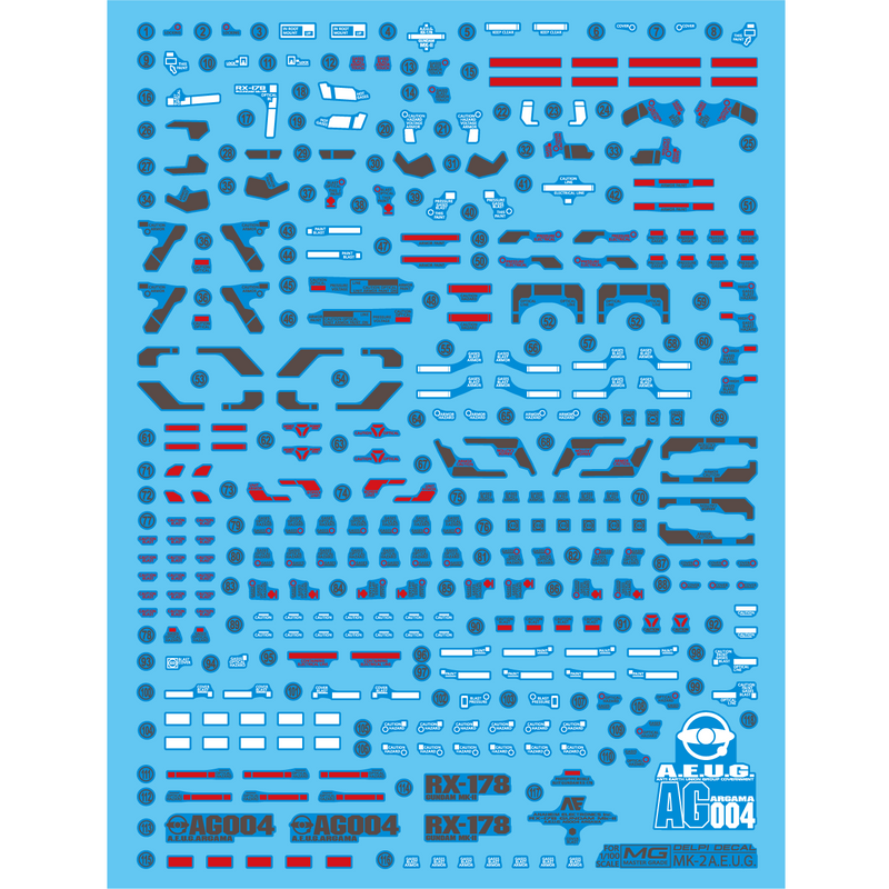 Delpi Decal - MG Mk-II AEUG Water Decal