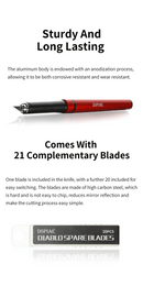 DSPIAE - DK-1 Aluminum Alloy Hobby Knife