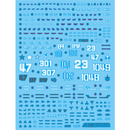 Delpi Decal - HG GM Shoulder Cannon Water Decal