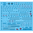 Delpi Decal - HG Calibarn Water Decal (2 Types)