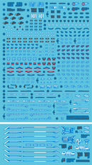 Delpi Decal - MGSD Freedom Water Decal (2 Types)