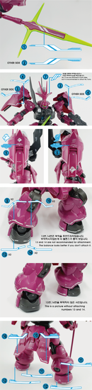 Delpi Decal - HG Guel's Dilanza (Ver. Delpi) Water Decal (2 Types)