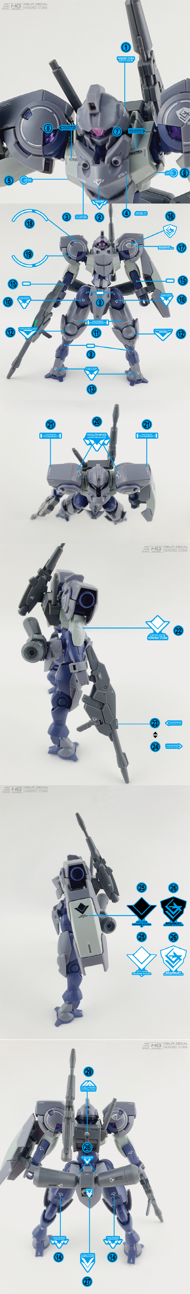 Delpi Decal - HG Heindree Sturm Water Decal