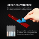 DSPIAE - DSP-S01 Reusable Adhesive Sandpaper Set #400-#1500 (100pcs)