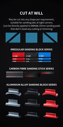 DSPIAE - DSP-S01 Reusable Adhesive Sandpaper Set #400-#1500 (100pcs)