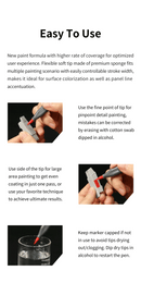 DSPIAE - MKM Soft Tipped Markers - Metallic Series (8 Colors)