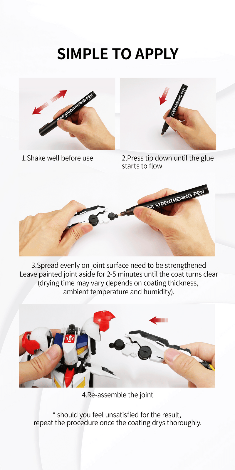 DSPIAE - BP-SP Plastic Ball Joint Strengthening Pen