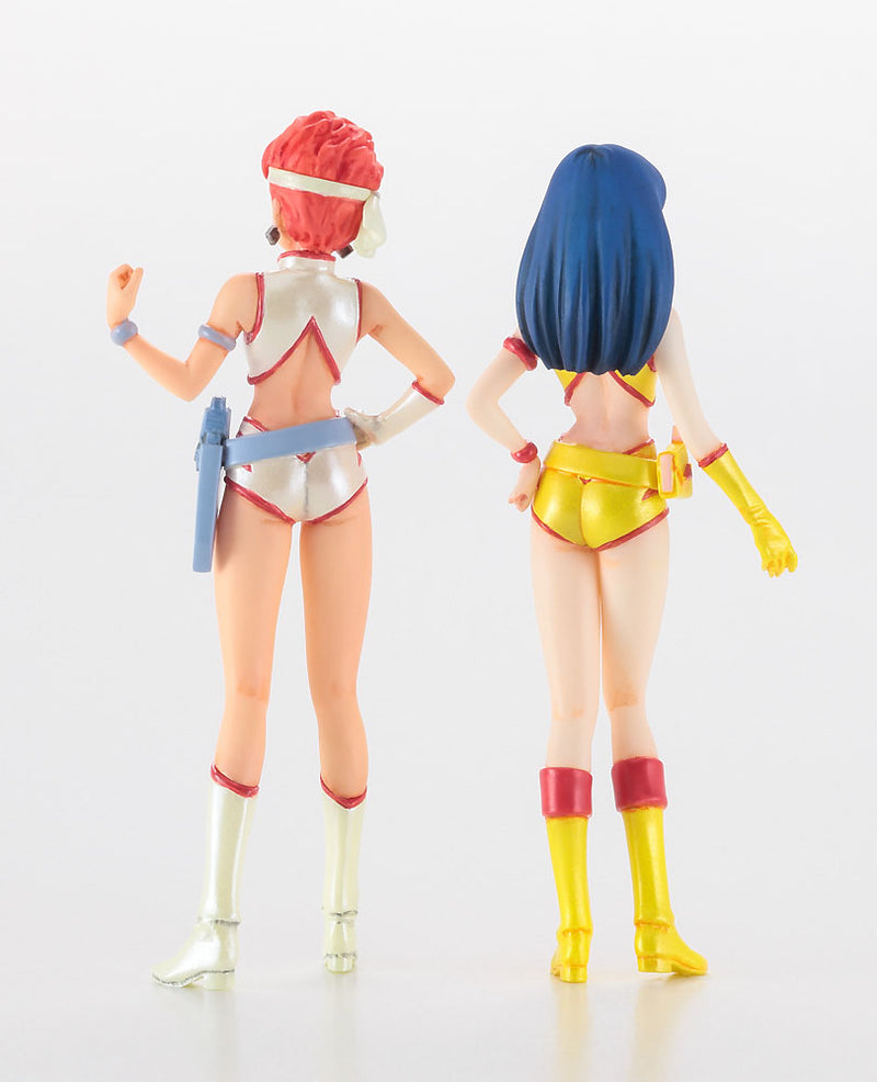 Dirty Pair - 1/20 Kei & Yuri W/1/300 Lovely Angel