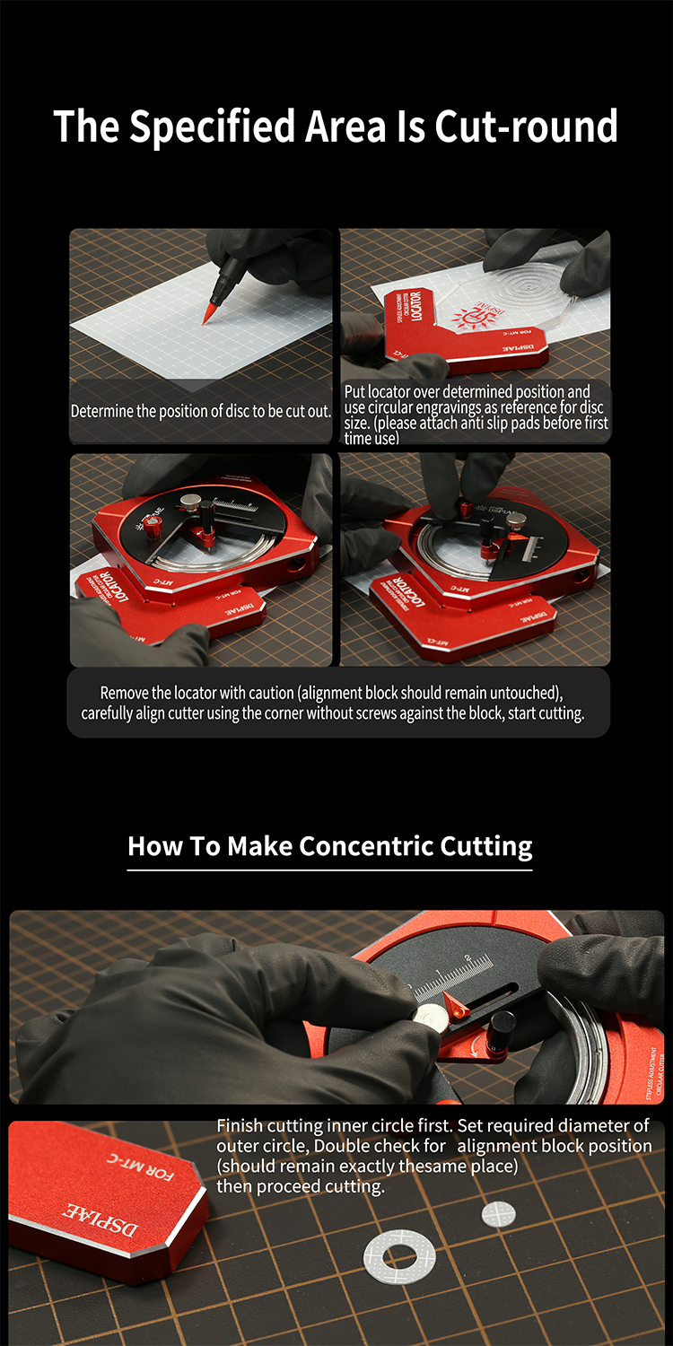 DSPIAE - MT-C Stepless Adjustment Circular Cutter