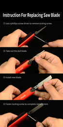 DSPIAE - AT-HW Aluminum Alloy Hand Saw