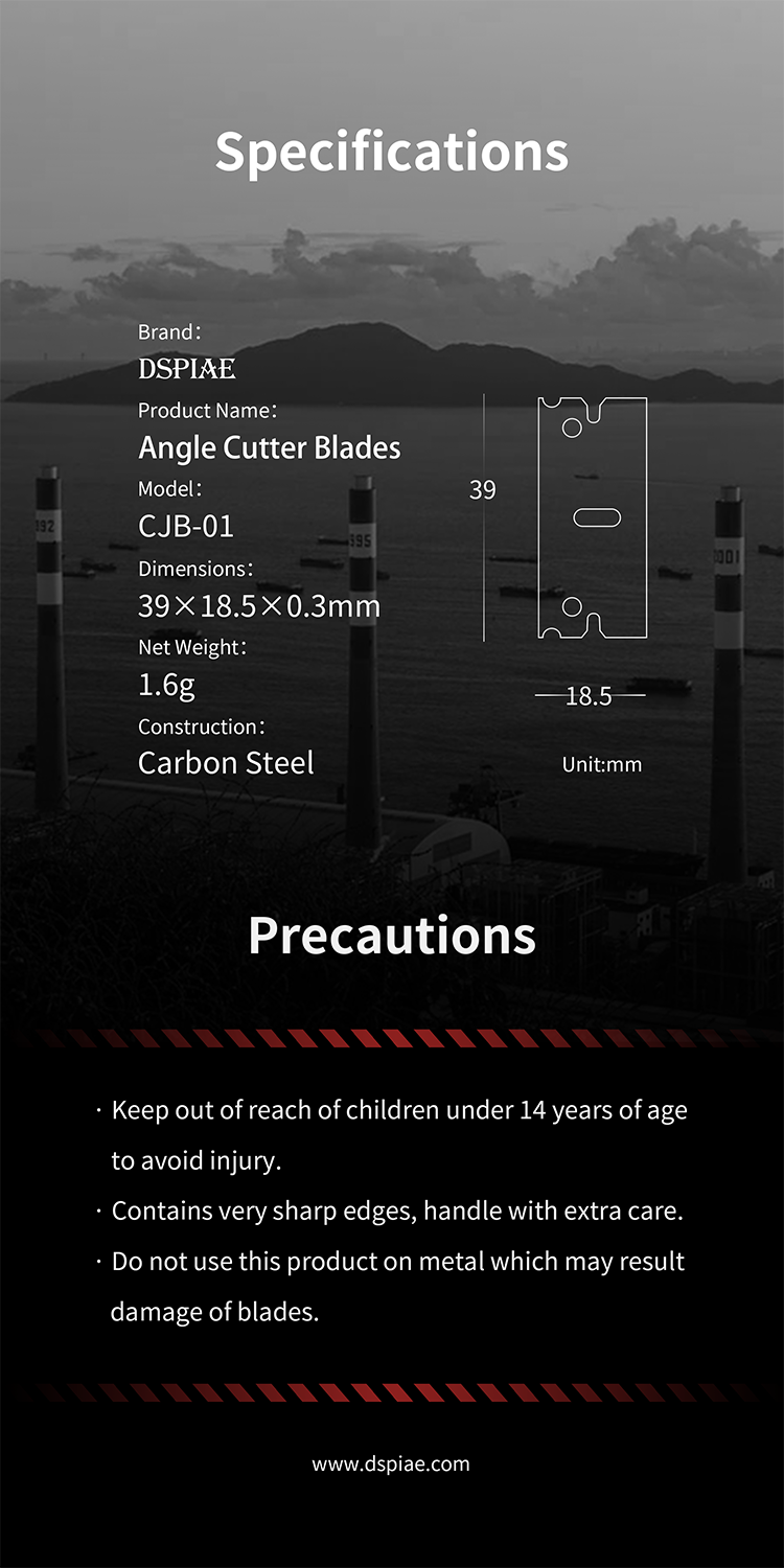 DSPIAE -  CJB-01 Blade For Angle Cutting Station