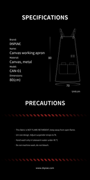 DSPIAE - CAN-01 Canvas Apron
