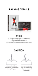 DSPIAE - PT-HD 3.175mm General Purpose Hand Drill