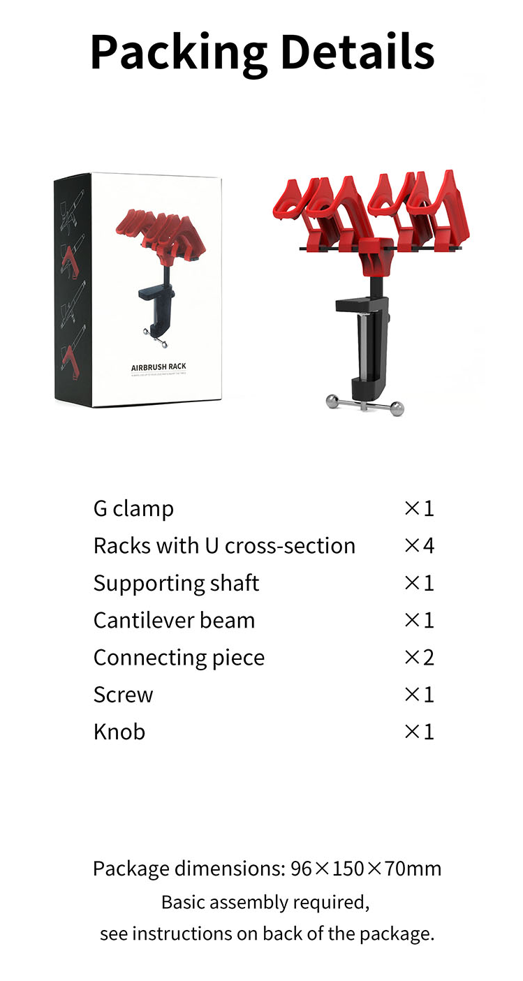 DSPIAE - PT-AR Airbrush Rack