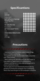 DSPIAE - SS-C Adhesive Sponge Sanding Discs (12 Options)