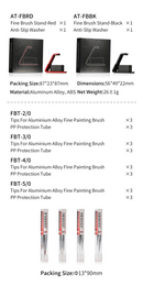 DSPIAE - AT-FB Interchangeable Fine Tip Brush (4 Colors)