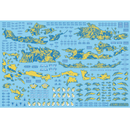 Delpi Decal - MG Master Gundam Water Decal (Gold+White)