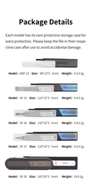 DSPIAE - SF/MSF Siren Ultimate Precision File #10000~#12000 (5 Options)