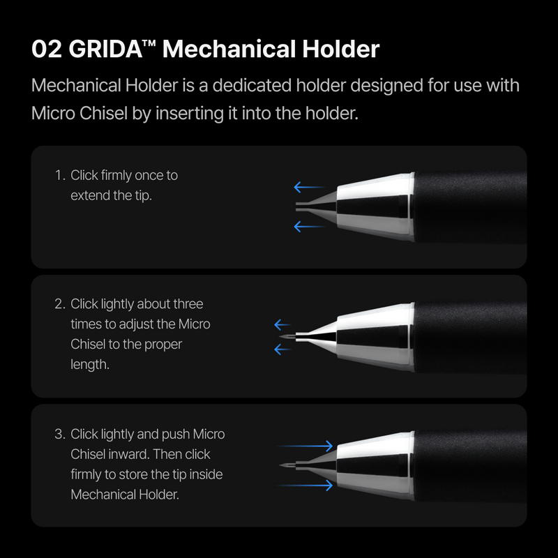 GUNPRIMER - GRIDA Premium Scribing Set [Starter Kit]