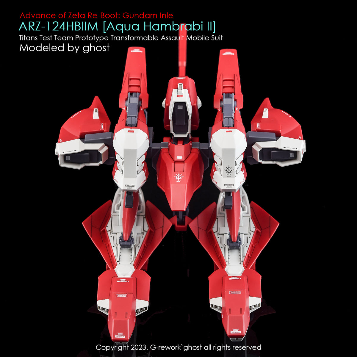 G-REWORK - Custom Decal - [HG] A.O.Z. Aqua Hambrabi II