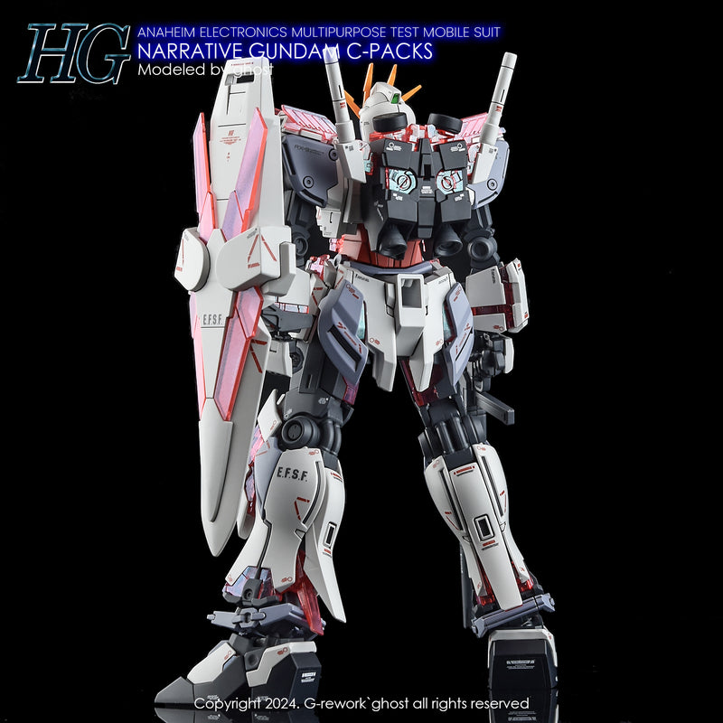 G-REWORK - Custom Decal - [HG] RX-9/C Narrative Gundam C-Pack