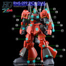 G-REWORK - Custom Decal [HG] RMS-099 Rick Dias